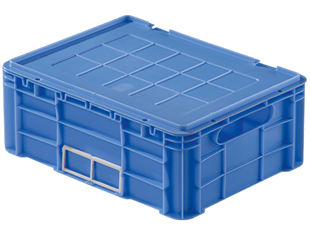 Caixa plast 37 x 27 x 13 cm CN-14F s/tp fech azul pisani