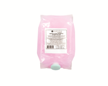 Sabonete cremoso 800 ml refil antisseptico ecofacil E-BR800