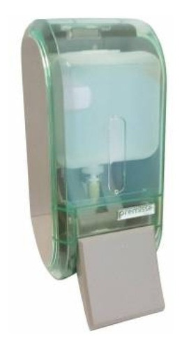 Saboneteira plastica reservatorio compacta 400 ml verde premisse