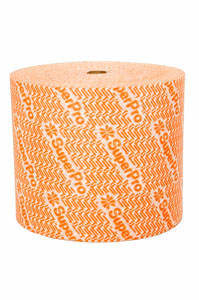 Pano multiuso 28 cm laranja com picote rolo 300 mt SP3528LR/2040