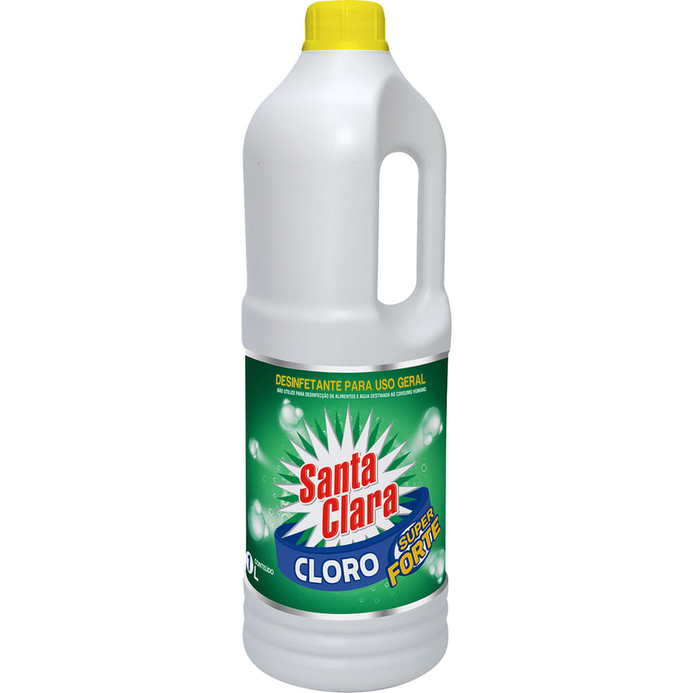 Cloro 01 litro santa clara