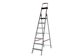 Escada confort de aluminio 7 degraus alumasa 970871