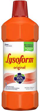 Desinfetante 01 litro Lysoform bruto uso geral Milana