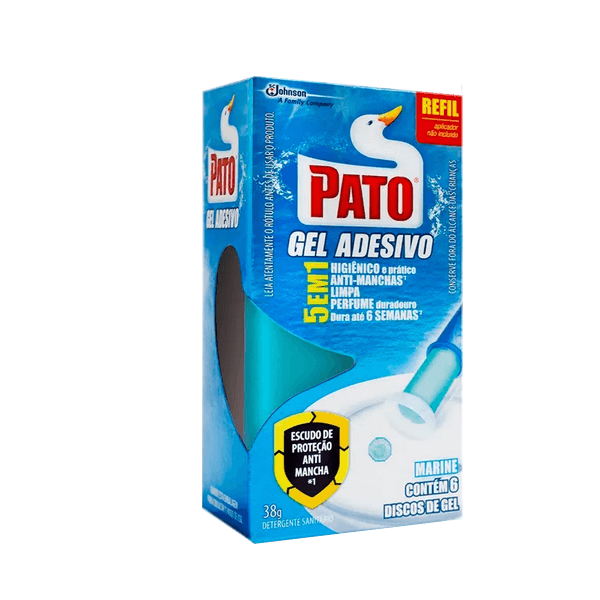Gel adesivo para sanitario refil Marine Pato